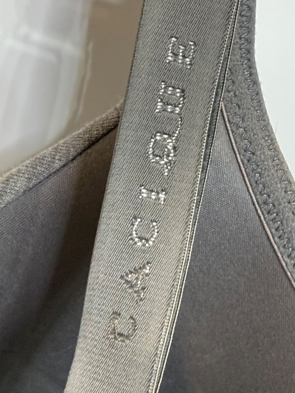 CACIQU3 The Cotton Collection Gray Molded Boost Bra with Underwire 42B - Picture 15 of 16